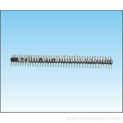 1.00/1.27/2.00/2.54mm Round Pin header single row with straight type